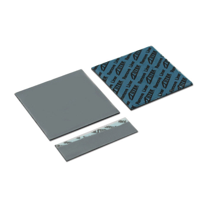 Pad térmico de silicona gris suave 6.5W de alta conductividad térmica para refrigeración electrónica