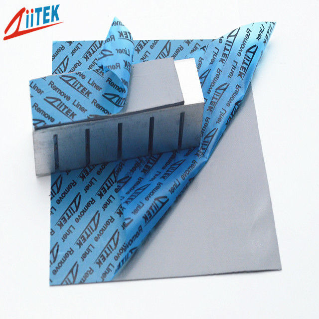 Almohadilla térmica blanda de alta conductividad térmica y grosor personalizable para refrigeración de CPU y GPU, densidad 2,7 g/cm3