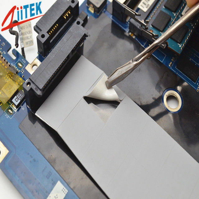 Material aislante térmico conductor de alta temperatura personalizado almohadilla de silicona para componentes de audio y video