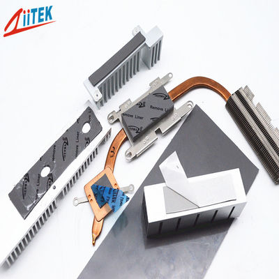 Pedazo de silicona térmico conductor de alta calidad para cubrir la brecha de enfriamiento del elemento de aislamiento premium de la CPU