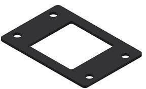 Material de espuma de silicona negra con aislamiento acústico acolchado para aviones, trenes de alta velocidad y automóviles