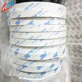 Procesador adhesivo de acrílico conductor echado a un lado doble de la impulsión la termal termal de la cinta del papel de aluminio