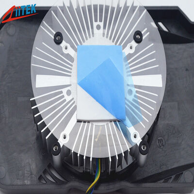 Almohadillas de relleno de espacios de alta conductividad térmica, 8,0 W/MK, bajo dieléctrico, conductoras térmicas, para informática de alto rendimiento