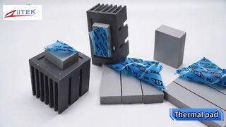 Almohadilla térmica ultrasuave | Material de interfaz térmica de relleno de espacios de baja tensión